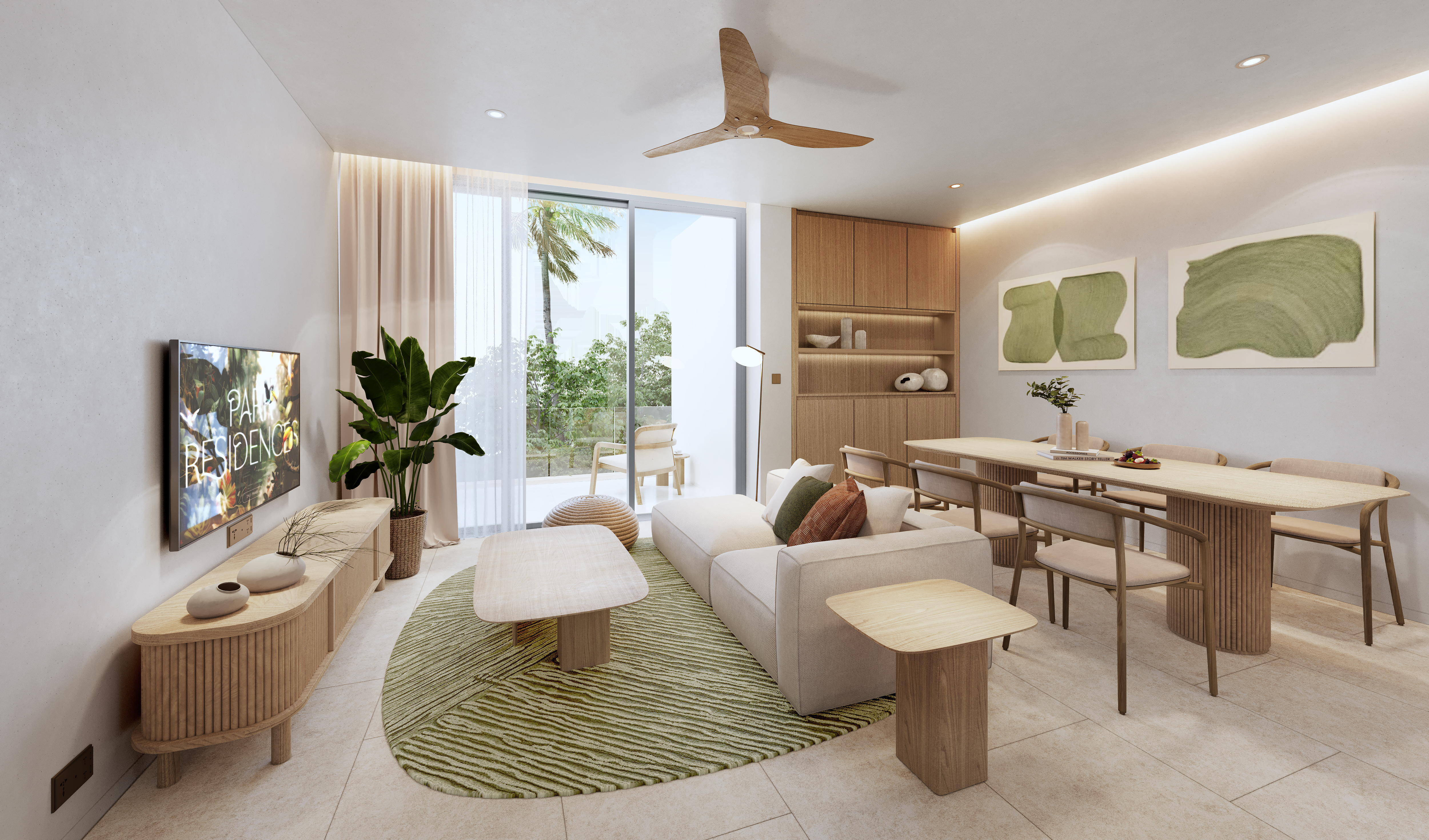 4 BR_Living Area